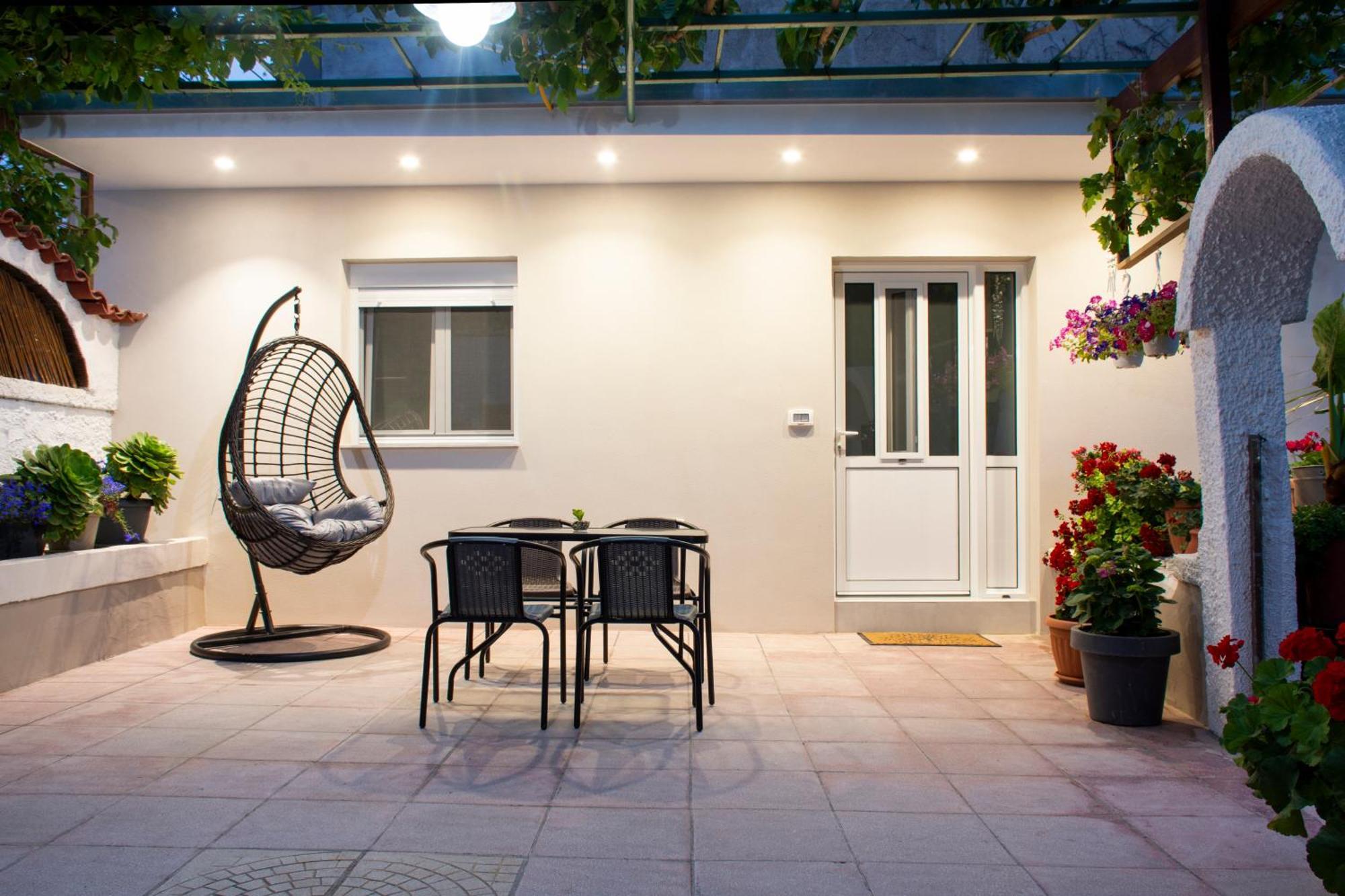 Garden House Lägenhet Kíssamos Exteriör bild